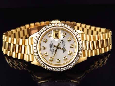 rolex pre owned women's watches|pre owned Rolex lady datejust.